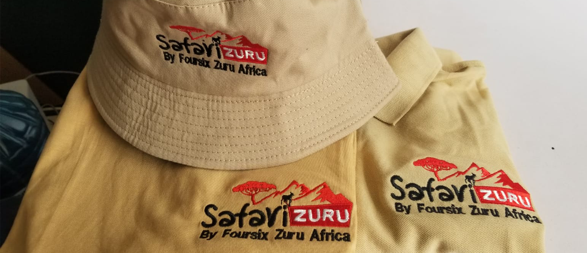 Embroidered uniform branding